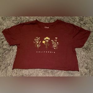 Cold Crush Junior Graphic Cropped Tee